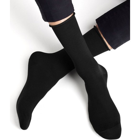 Chaussettes bambou Bord roulé