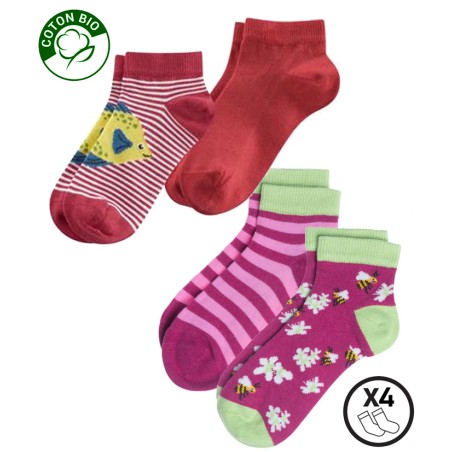 Chaussettes Enfant courtes coton Bio