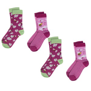 Chaussettes enfants coton...