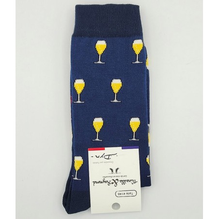 Chaussettes Françaises en Coton pour Homme