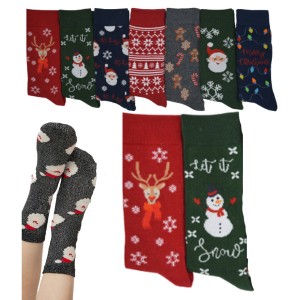 chaussettes de noel pour femme