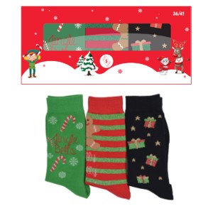 coffret de chaussettes de noel pour homme