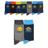 chaussettes smiley enfant emoji socks en coton