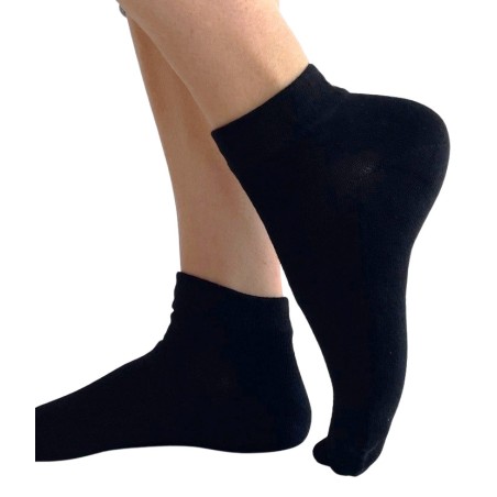 chaussettes japon 2 doigts en bambou noir