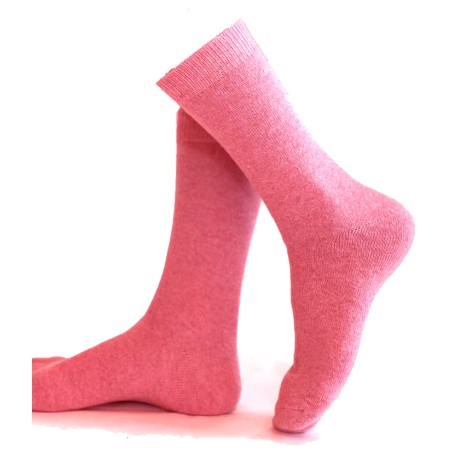 Chaussettes Unies Femme Cachemire et Soie