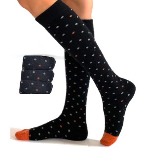 Chaussettes hautes en laine...