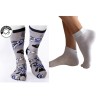 2 paires chaussettes pouce séparé coton bio et bambou